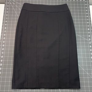 H&B Black Fitted Pencil Skirt